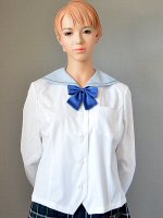 長袖セーラーブラウス