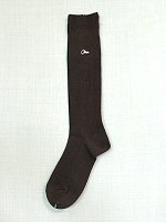 女子ハイソックス ブラウン