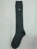 女子ハイソックス グレー