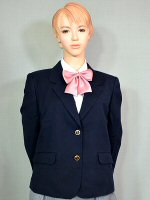 女子ブレザータイプジャケット 濃紺