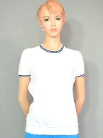 半袖体操服 白 濃紺ライン