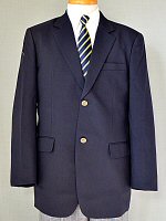 男子ブレザータイプジャケット 濃紺